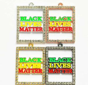 Open image in slideshow, Black Lives Matter Charm
