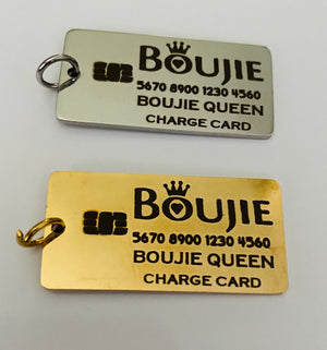 Open image in slideshow, Bougie Queen Charge Card Charm
