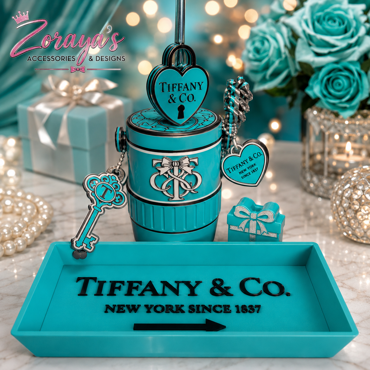 Tiffany Inspired Can Cooler – Zoraya's Accessories