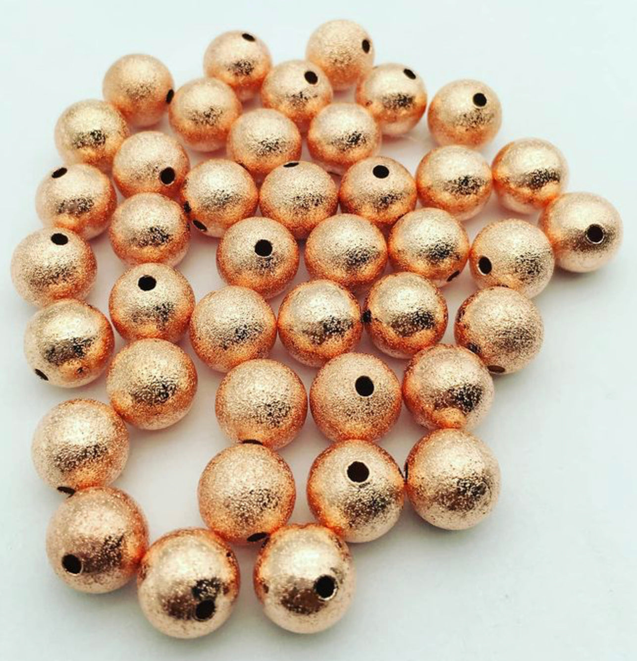 10mm Copper Beads