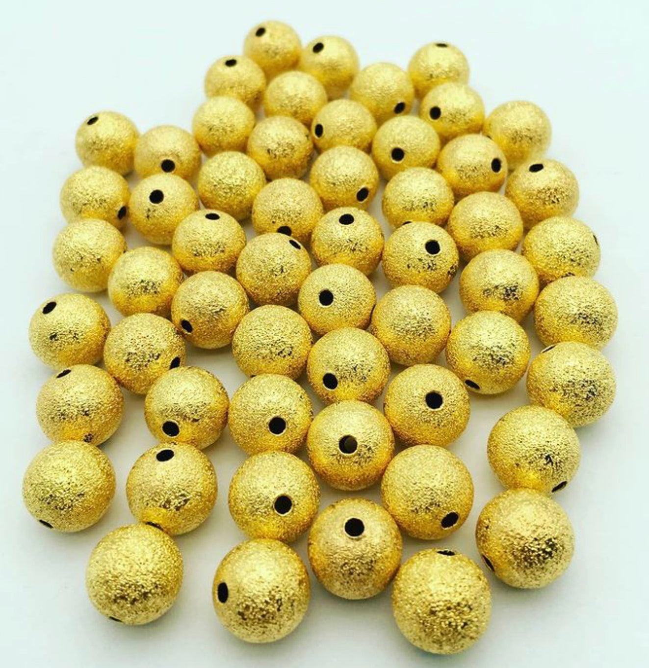 10mm Copper Beads