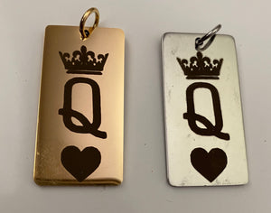 Queen Quote Charm